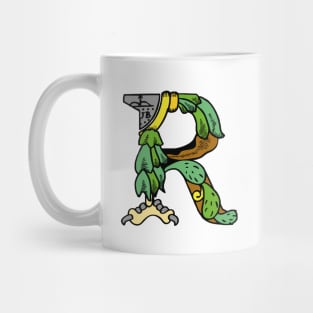 Crazy Monogram R Mug